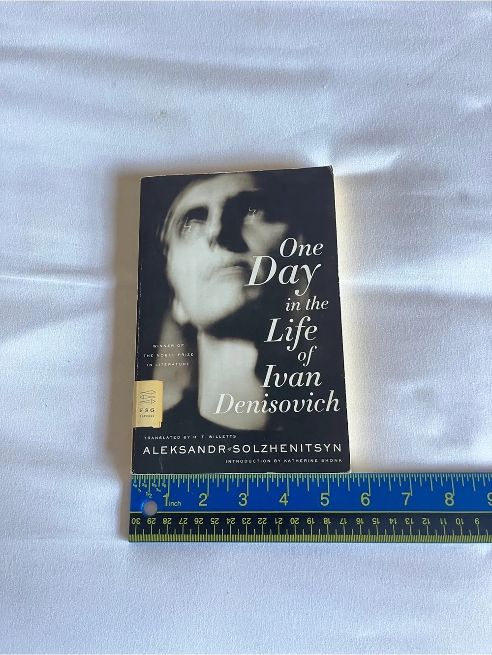 FSG Classics One Day in the Life of Ivan Denisovich Paperback Book Willetts